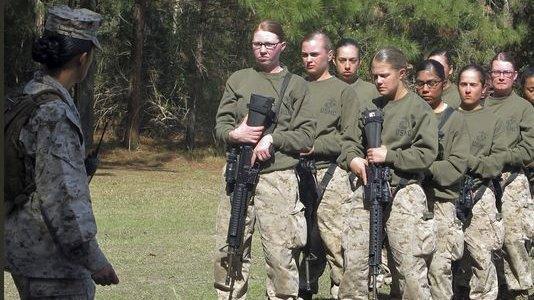 US Marines up efforts to attract female recruits