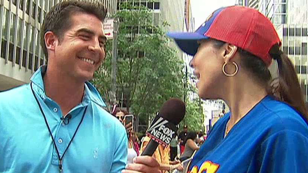 'Watters' World' parties at the Dominican Day Parade