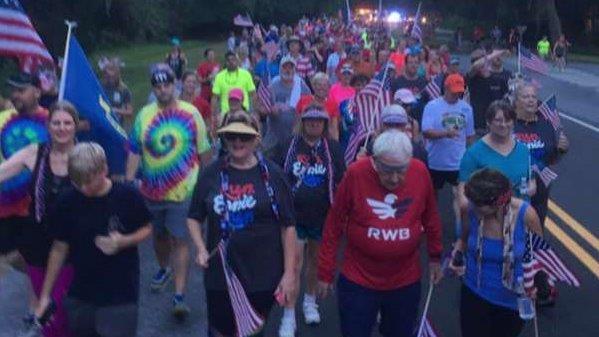 WWII veteran jogs across the United States