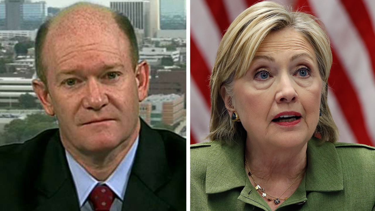 Sen. Chris Coons defends Clinton after damaging AP report 