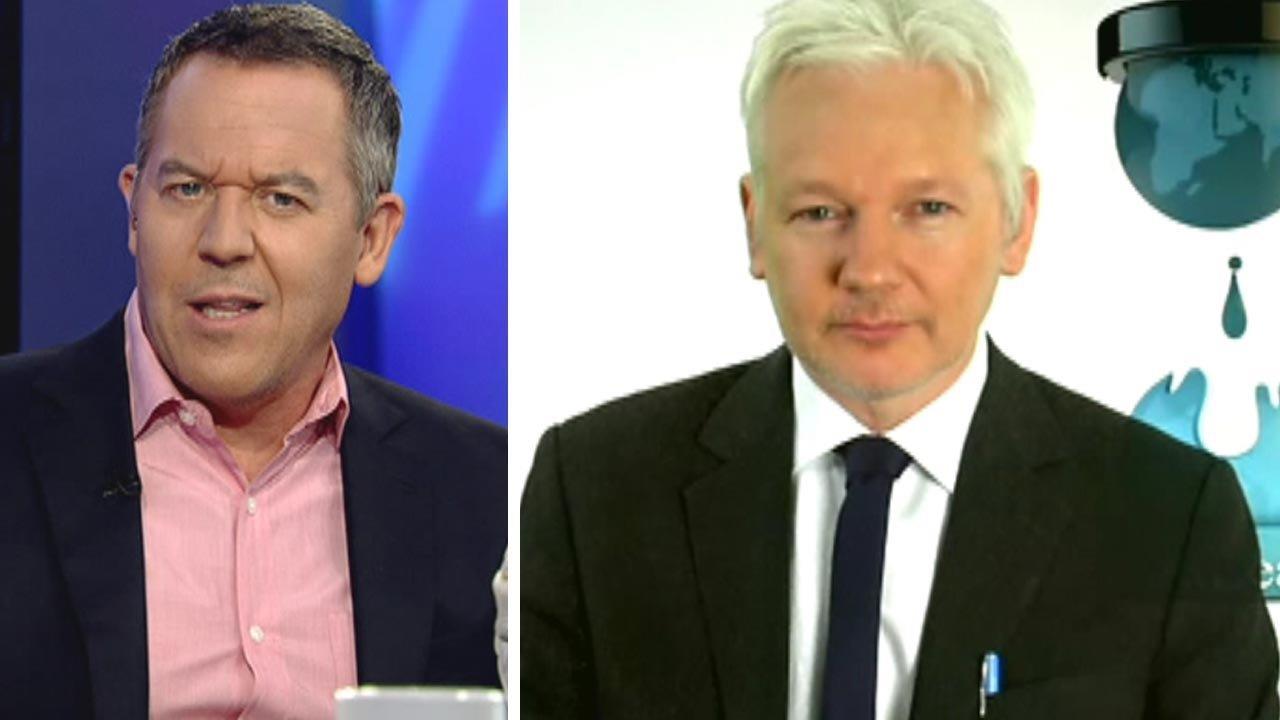 Gutfeld: When did Julian Assange start caring about America?