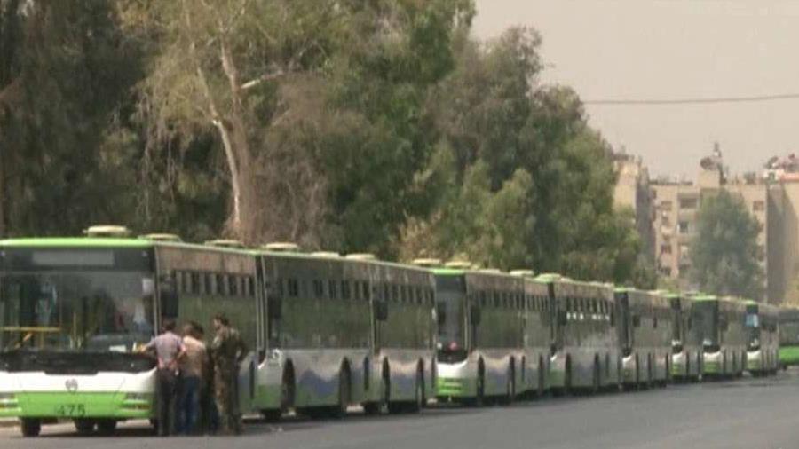Urgent effort to evacuate civilians, rebels from Syrian town