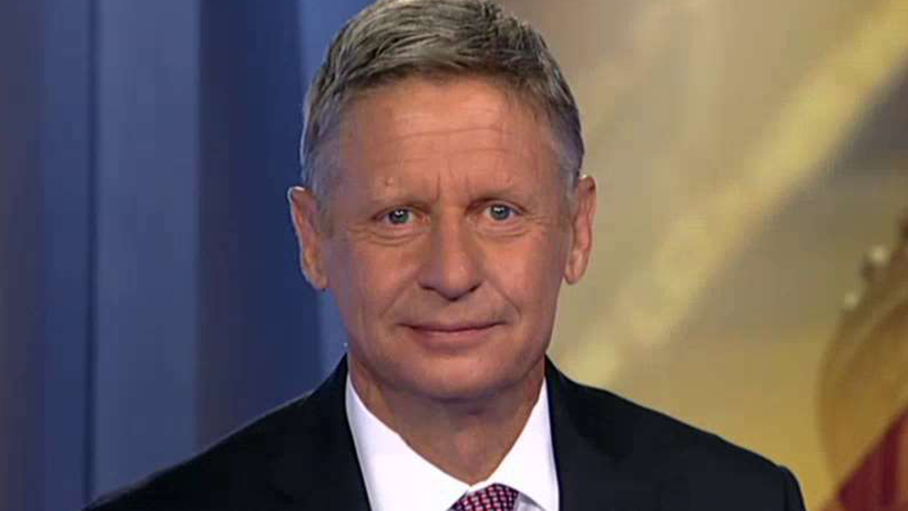 Gary Johnson on push to be included in presidential debates