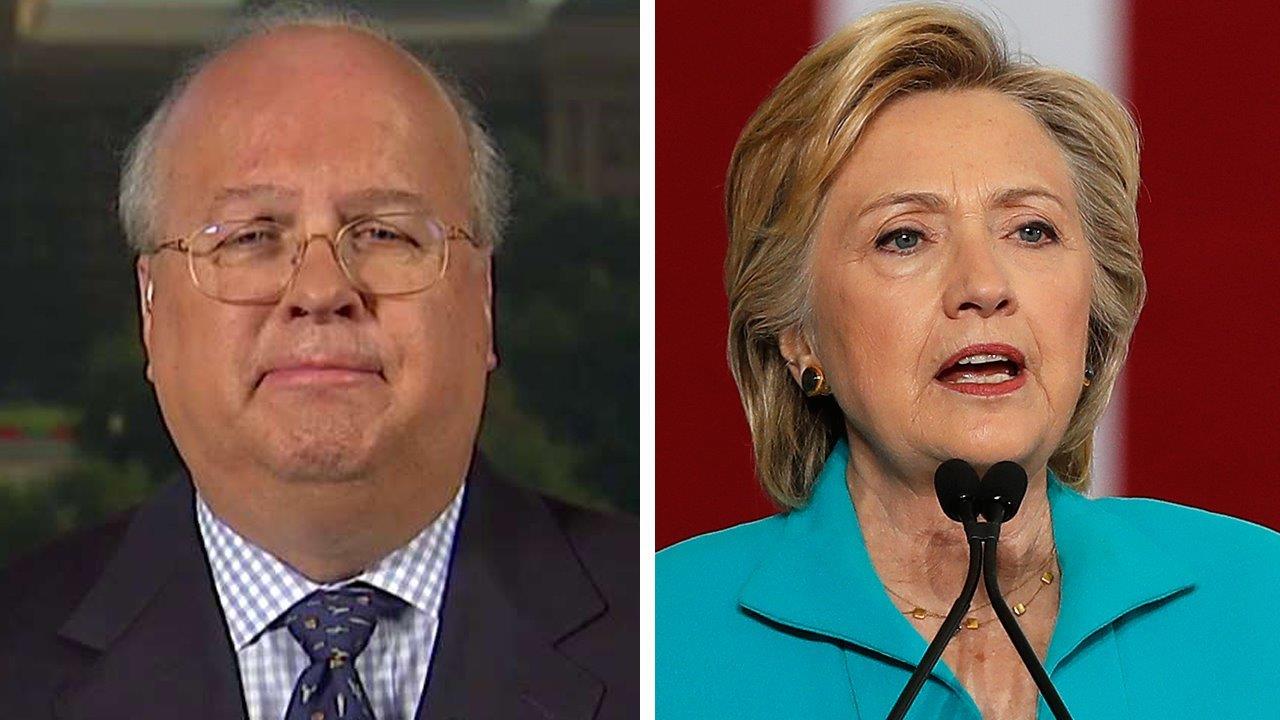Rove: Clinton can't even keep promises to her own party