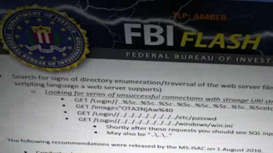 FBI issues 'flash alert' to state election officials