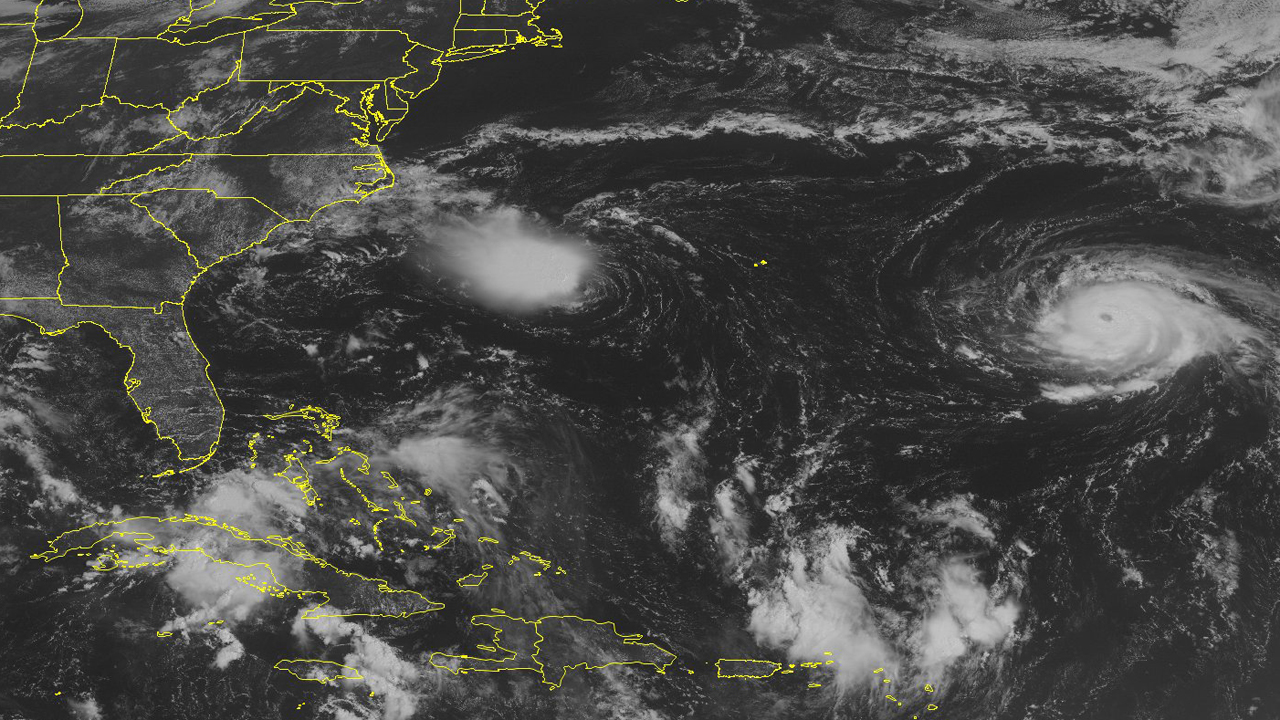 Tropical storms, hurricane threaten US ahead of Labor Day