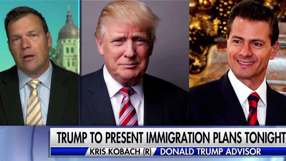 Kris Kobach on Trump's meeting in Mexico