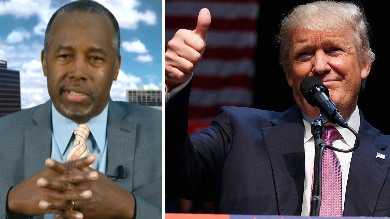 Carson: Trump just wants to enforce immigration laws