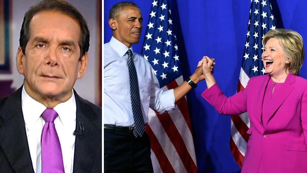 Krauthammer: How connections to Obama could hurt Clinton