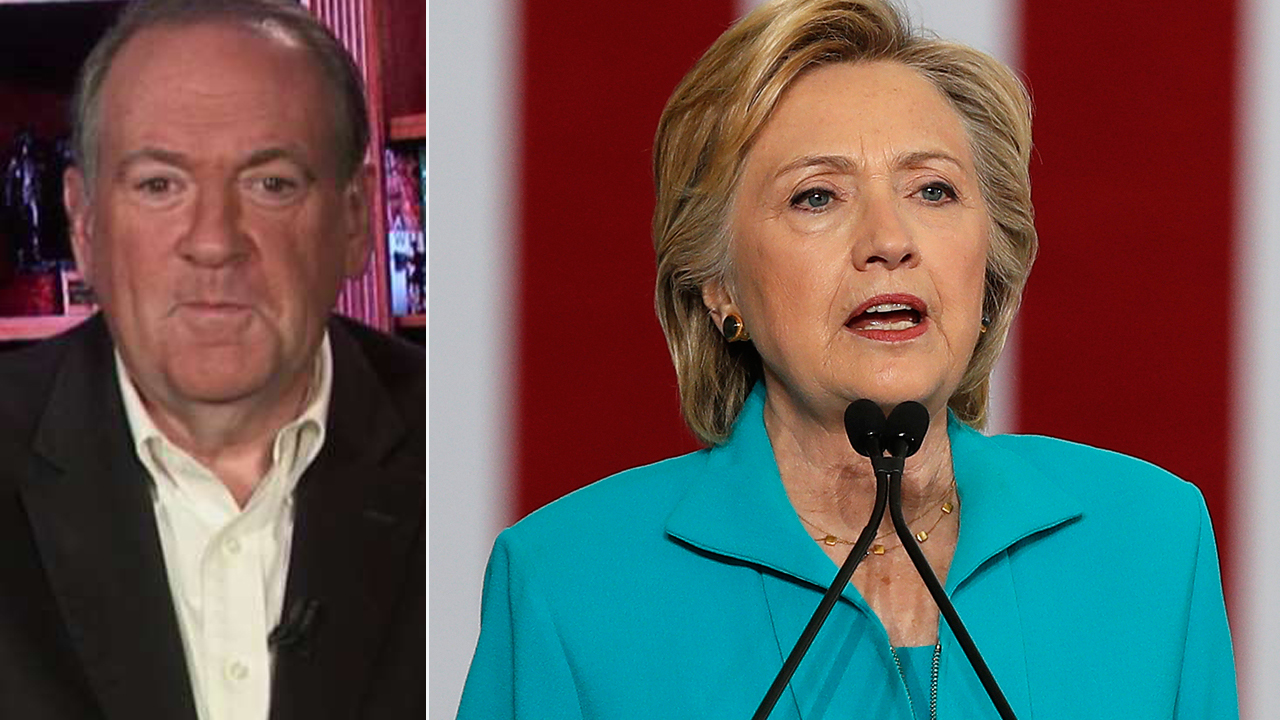 Huckabee: Clinton is afraid to face what she has done 