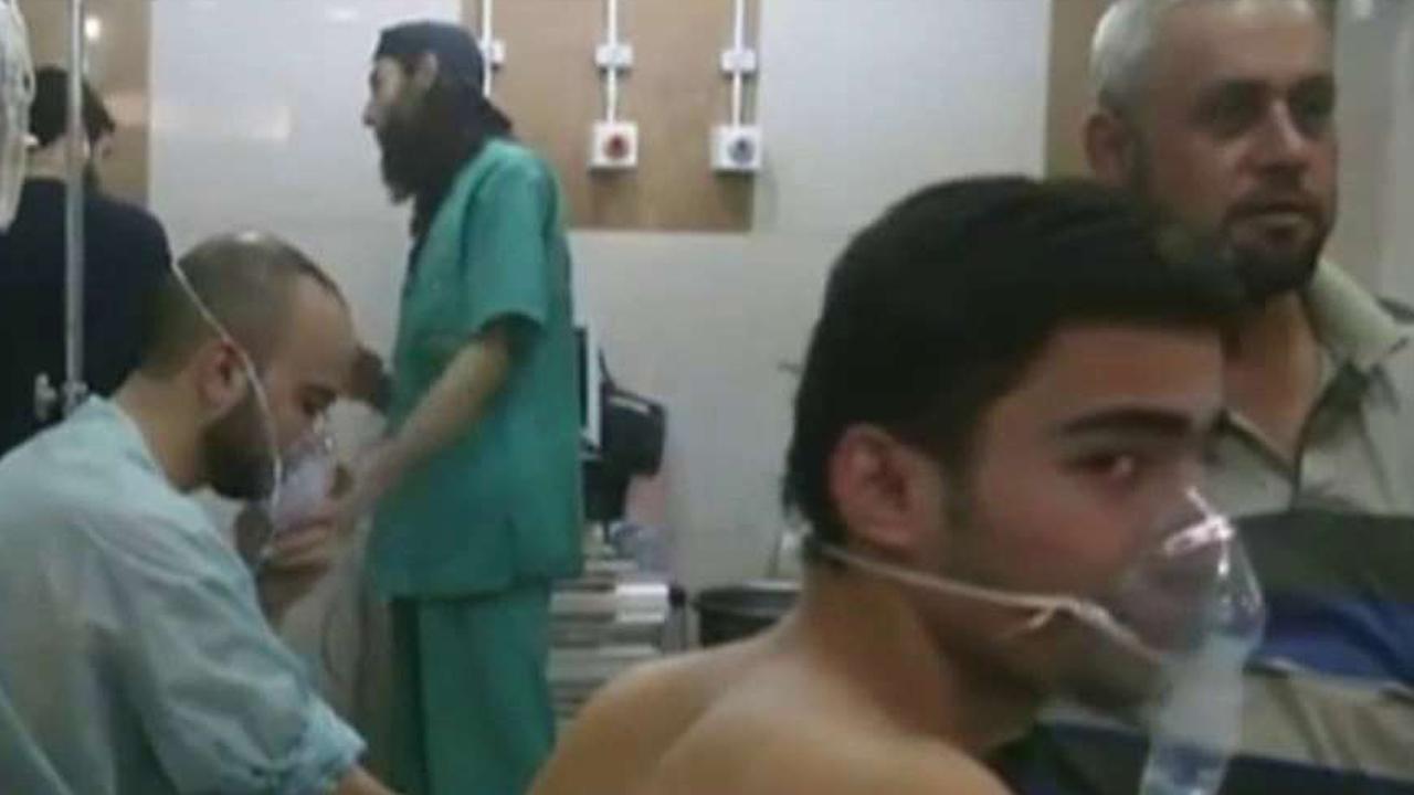 Report: Hundreds hospitalized in Aleppo gas attack