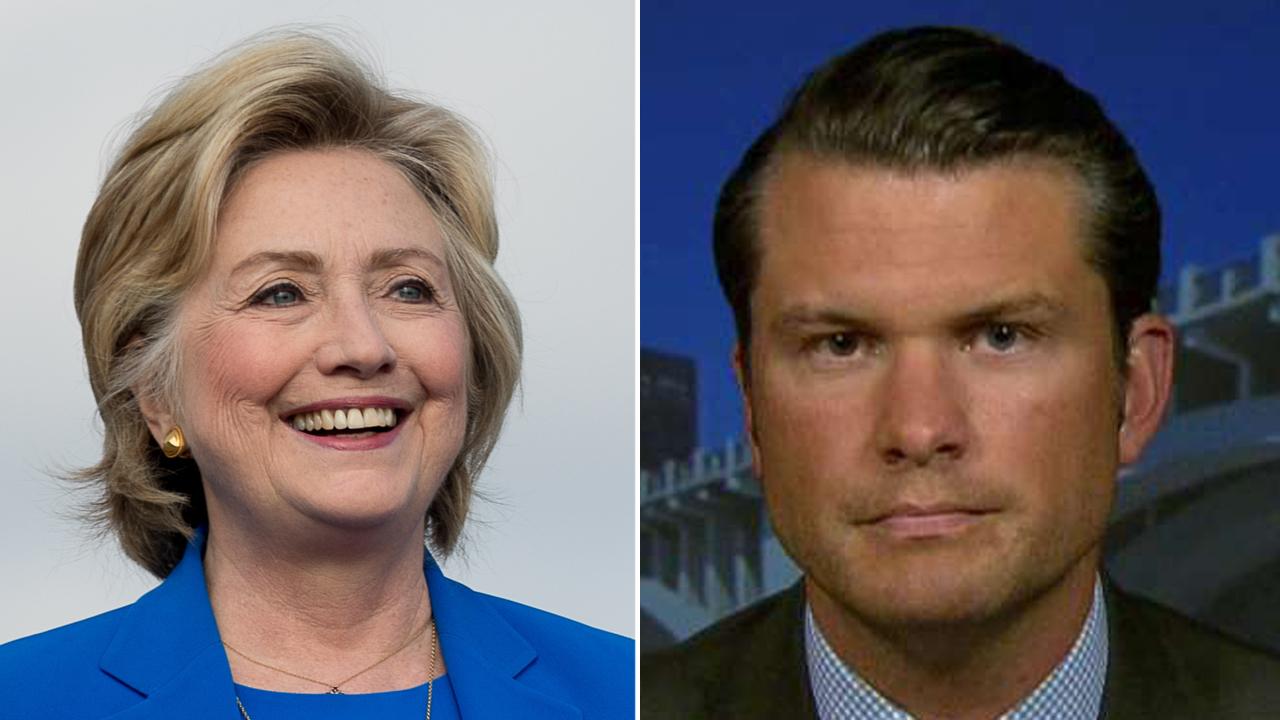 Pete Hegseth: Hillary Clinton's background can't be defended
