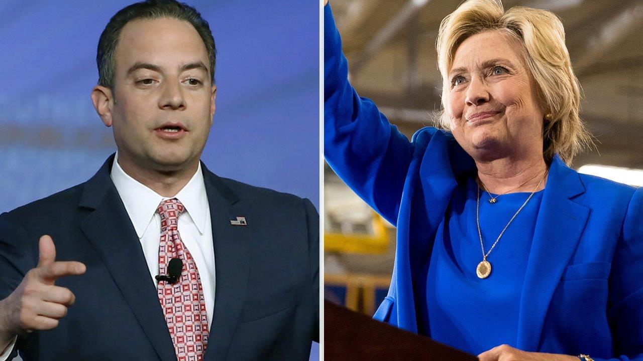 RNC chair under fire for suggesting Clinton smile