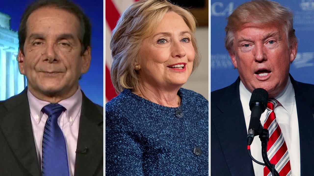 Krauthammer: Clinton has set the debate bar so low for Trump
