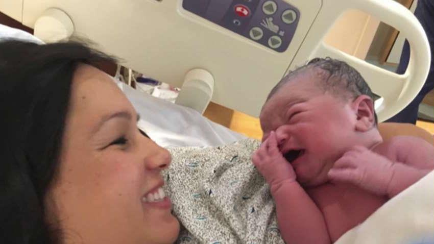 Clayton and Natali Morris welcome new baby!