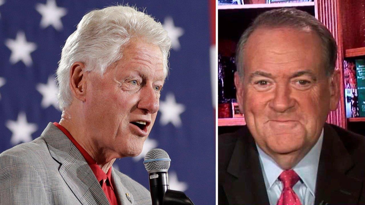 Huckabee: Bill Clinton doesn't have the magic he once had