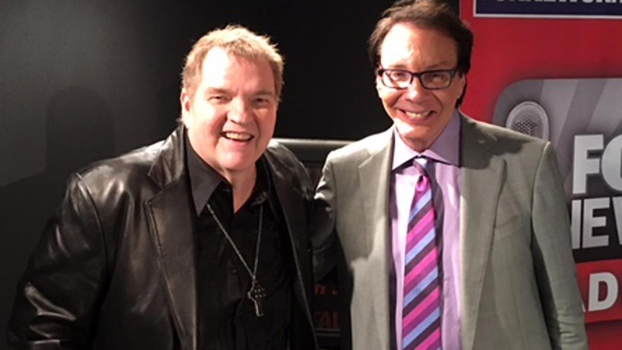 Alan Colmes and Meat Loaf