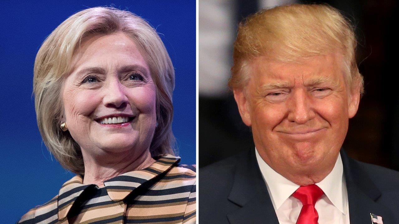 Polls show supporters of Clinton, Trump equally enthusiastic
