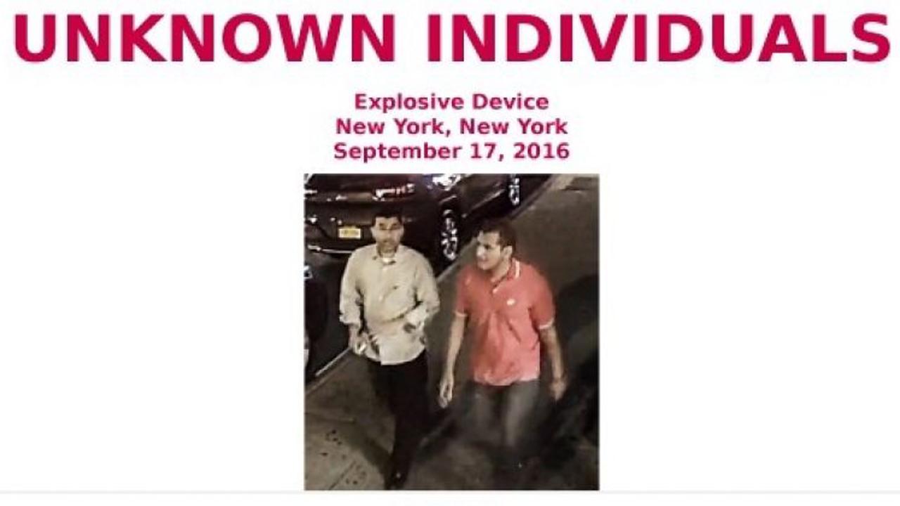 FBI seeks two men who took bag from NYC bombing