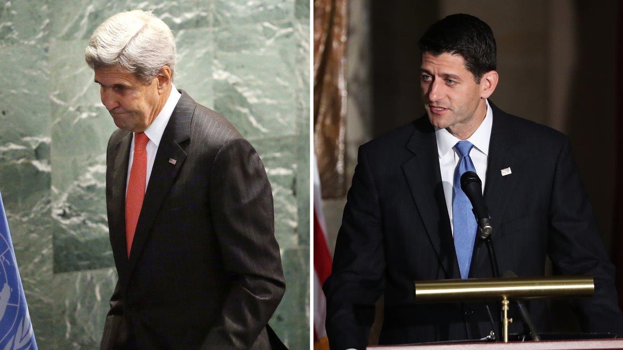 Paul Ryan accuses the Obama administration of coddling Iran