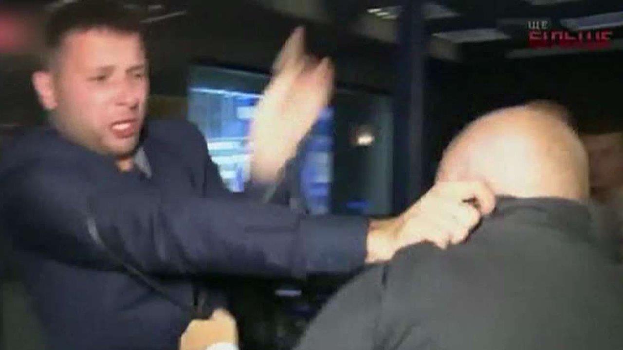 Lawmaker ambushes rival, keys his car after heated TV debate