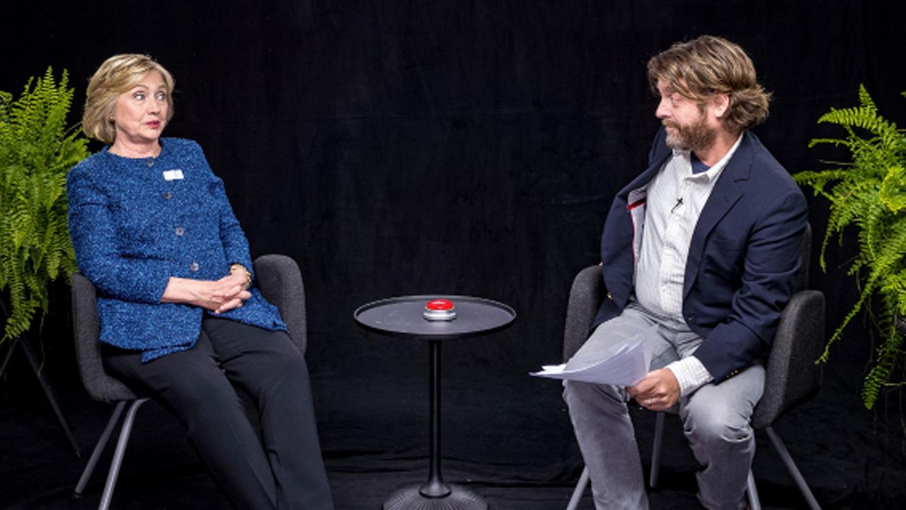 Halftime Report: 'Between Two Ferns' with Clinton