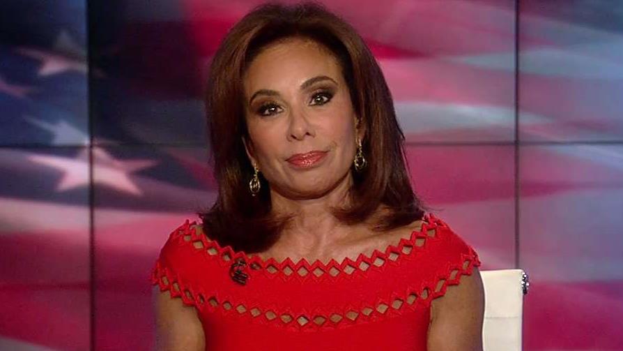 Judge Jeanine: Hold her feet to the fire, Donald