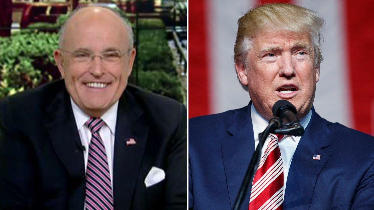 What advice does Rudy Giuliani have for Donald Trump?