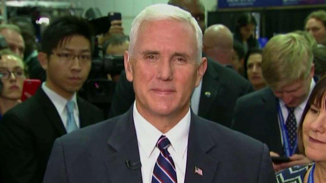 Pence: The debate is a choice between two visions, futures