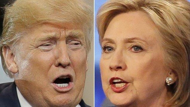 Trump-Clinton race razor thin on debate night