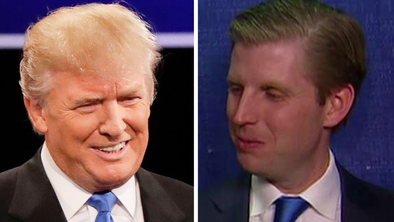 Eric Trump: As his son I was proud of him