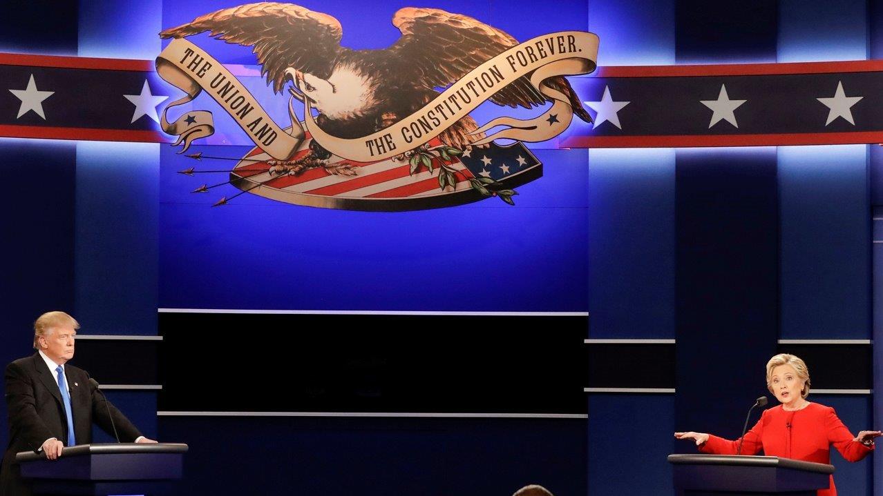 Trump, Clinton square off in first debate 