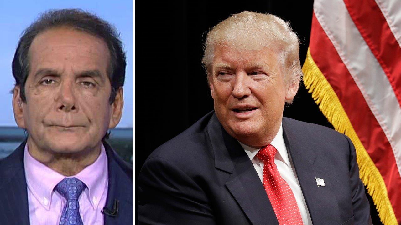 Krauthammer: Trump Conceding that he didn't pay taxes
