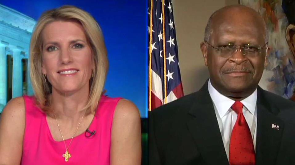 Ingraham, Cain on the divide between the media, voters