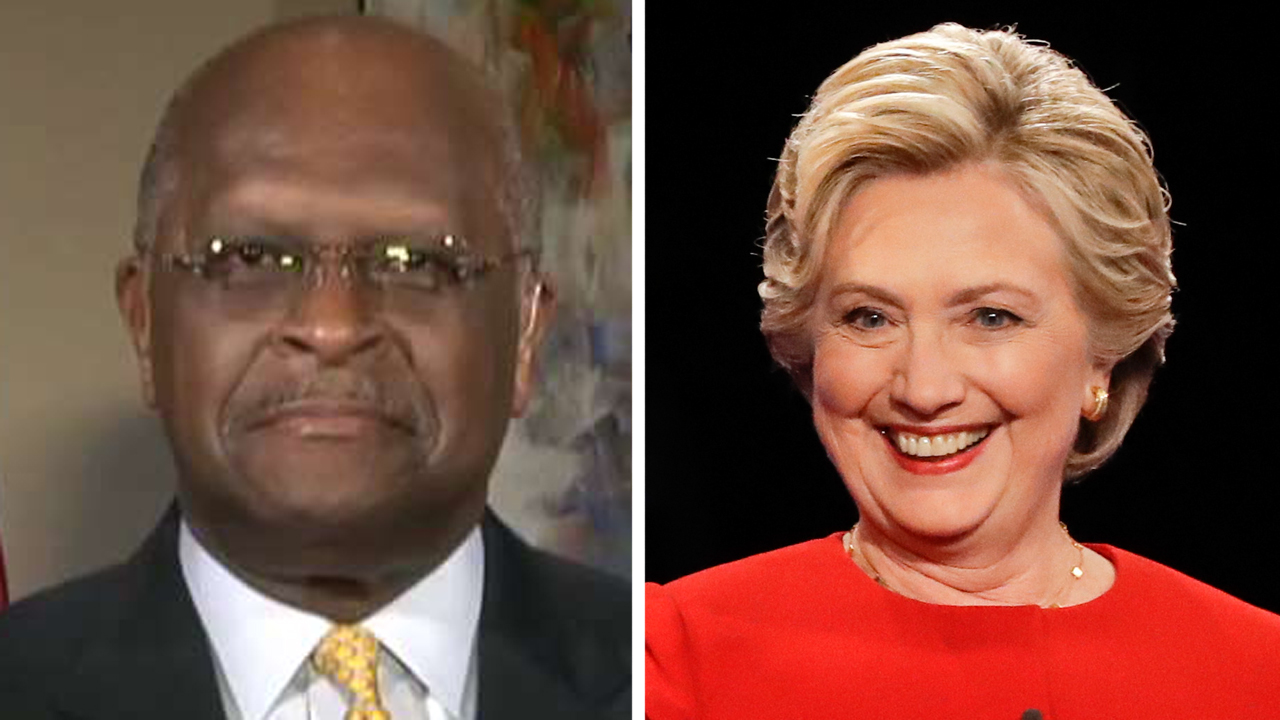 Herman Cain: Clinton's questions were 'all softballs'