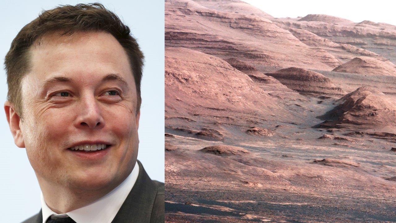 Elon Musk outlines plan for future Mars colonization