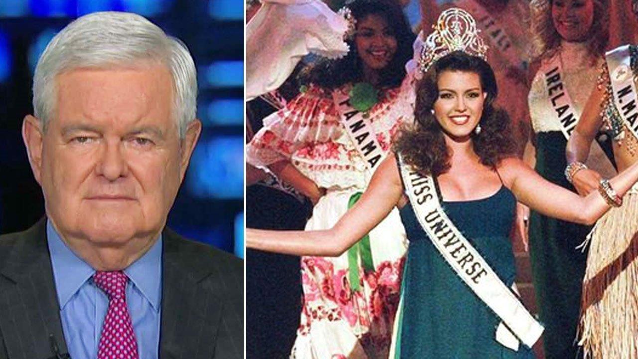 Gingrich: Miss Universe attack may blow up in Clinton's face