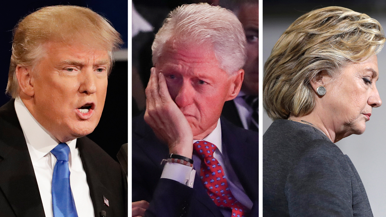 Trump campaign hits Hillary with Bill's affairs