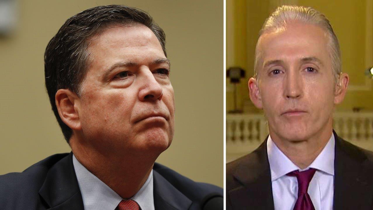 Gowdy: I 'vigorously disagree' with Comey's argument