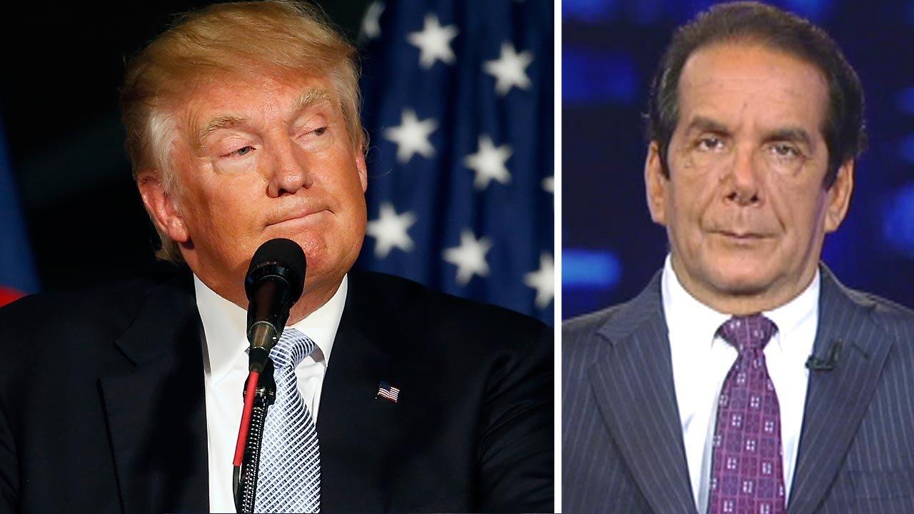 Krauthammer: Trump needs to stop falling for traps 