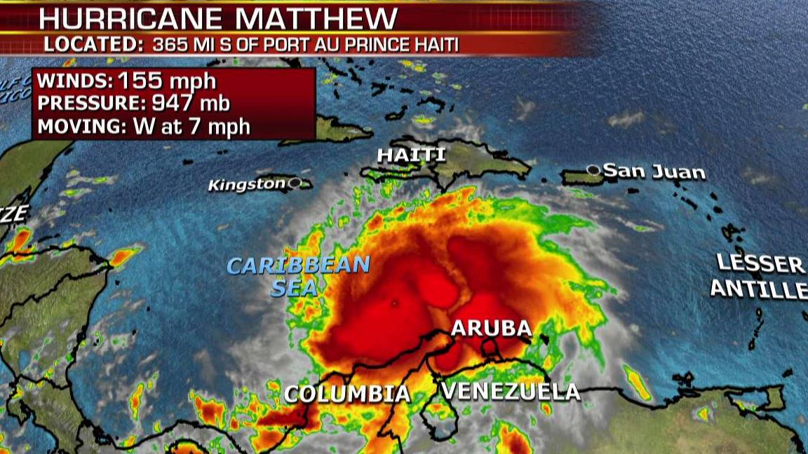 Hurricane Matthew threatens Jamaica, US keeps watchful eye