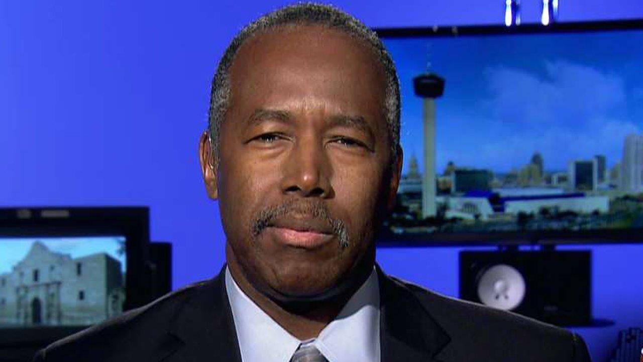 Ben Carson reacts to Trump's attacks on former Miss Universe