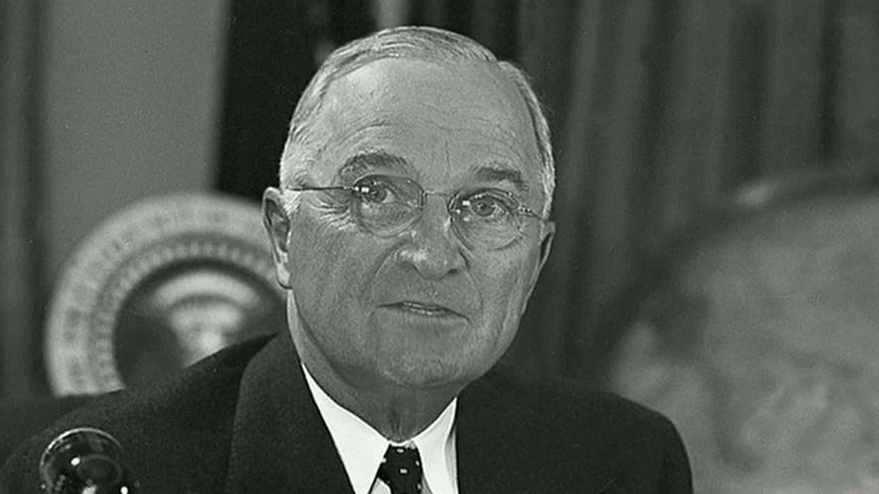 Truman delivers first televised speech from the White House
