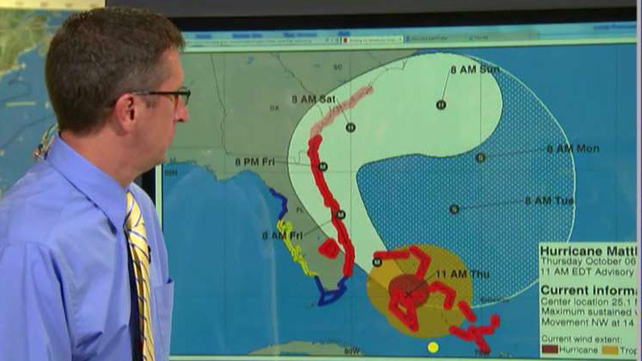National Hurricane Center: Matthew following 'awful' track