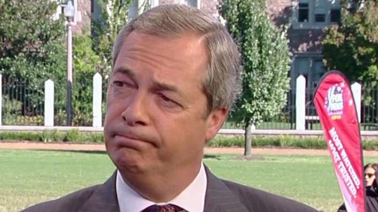 Nigel Farage calls Trump comments 'alpha male boasting'