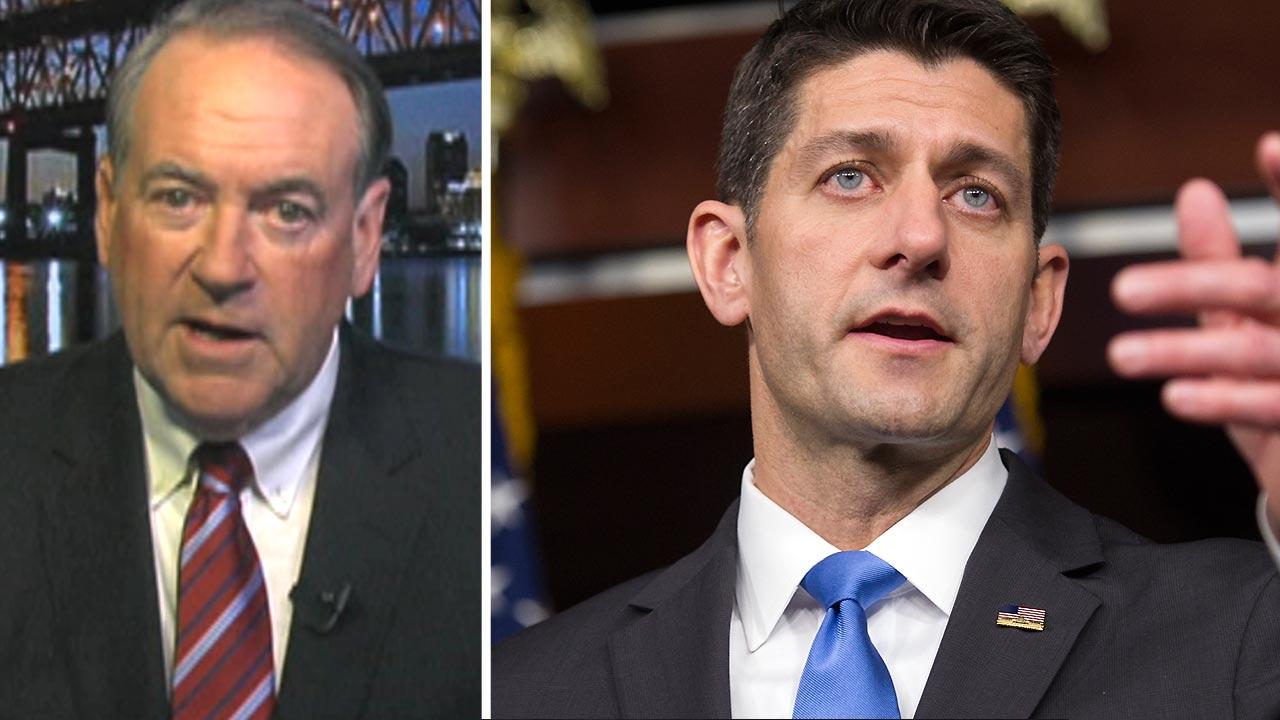 Huckabee calls out 'squeamish' Republican leaders