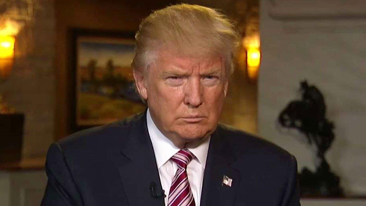 Donald Trump on taking 'shackles' off campaign