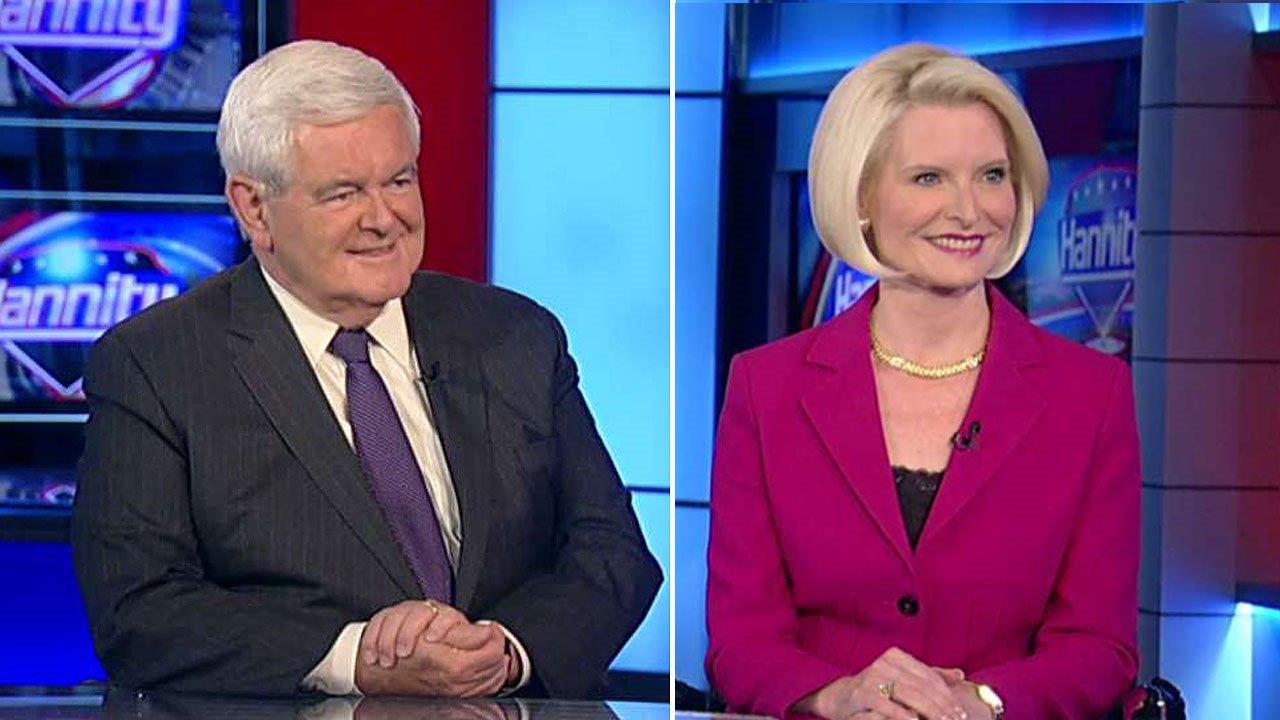 Newt, Callista Gingrich on 'Treason,' 'Hail to the Chief'