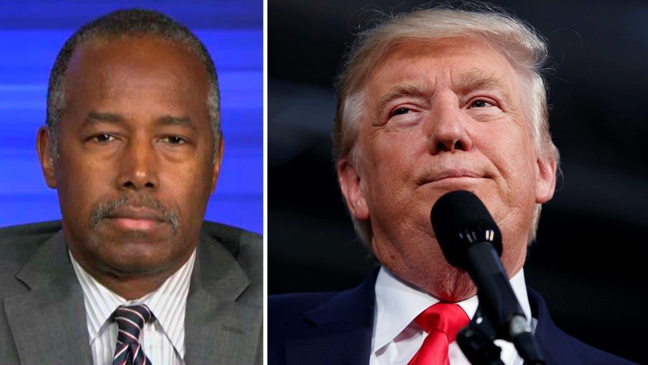 Why Ben Carson is sticking by Donald Trump