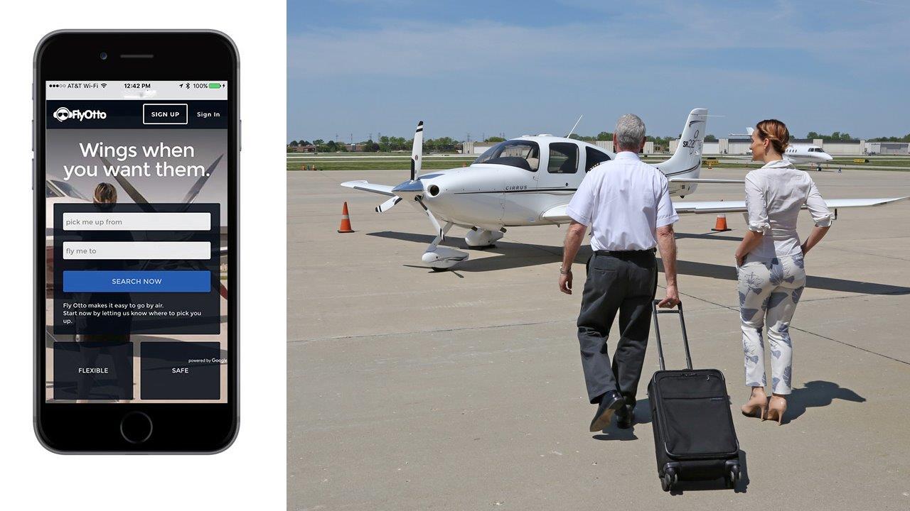 Uber for private airplanes?